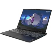 Lenovo Ideapad Gaming 3 (2022) Laptop - 12th Gen / Intel Core i5-12500H / 15.6inch FHD / 512GB SSD / 16GB RAM / 4GB NVIDIA GeForce RTX 3050 Graphics / Windows 11 Home / English & Arabic Keyboard / Grey / Middle East Version - [82S900HJAX]