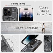 Spigen Ultra Hybrid (MagFit) designed for iPhone 14 Pro case cover compatible with MagSafe - Zero One