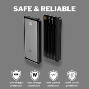 Smart Alien Wireless Charging Power Bank 20000mAh Black PB20000