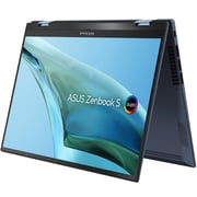 Asus Zenbook S 13 Flip OLED UP5302ZA-OLED107W 2-in-1 Convertible Laptop - Core i7 3.4GHz 16GB 512GB Win11 13.3inch OLED Blue English/Arabic Keyboard