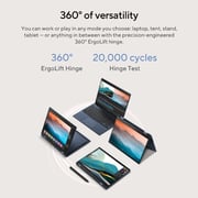 Asus Zenbook S 13 Flip OLED UP5302ZA-OLED107W 2-in-1 Convertible Laptop - Core i7 3.4GHz 16GB 512GB Win11 13.3inch OLED Blue English/Arabic Keyboard