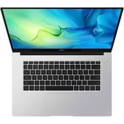 هواوي لابتوب MateBook D15 (2020) - الجيل 11 / انتل كور i5-1135G7 / 15.6 بوصة FHD / رام 8 جيجا / SSD 512 جيجا / رسومات انتل  آيريس X مشتركة / ويندوز 10 هوم / لوحة مفاتيح بالإنجليزية والعربية / فضي / إصدار الشرق الأوسط - [BOD -WDH9]