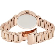 Michael Kors Womens Quartz Watch, Analog Display and Stainless Steel Strap MK3356