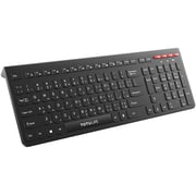 Totulife Wireless Keyboard and Mouse Combo Red/Black