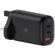 V Walk 65W 3 Port Wall Charger Adapter 65W - Black