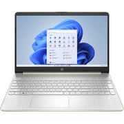 HP Laptop - 12th Gen / Intel Core i5 / 15.6inch FHD / 512GB SSD / 8GB RAM / Windows 11 / English & Arabic Keyboard / Pale Gold / Middle East Version - [15S-FQ5050NE]