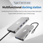 Maxguard Rayo Series 10-In-1 USB-C Hub