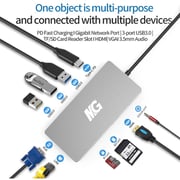 Maxguard Rayo Series 10-In-1 USB-C Hub