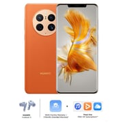 Huawei Mate 50 Pro 512GB Orange 4G Smartphone + Freebuds 5i