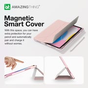 Amazing Things Titan Pro Folio Case Pink For iPad 10.9inch 2022