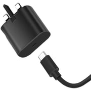 Trands Wall Charger With USB-C Cable Black