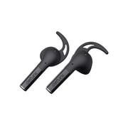 Defunc True Sport Bluetooth Wireless Earbuds With IPX5 Water Resistance And Multi Tip Wing Design Black