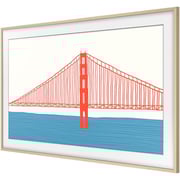 Samsung Bezel TV Frame 55inch Beigewood