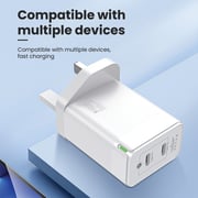 Brave GaN Fast Charger White