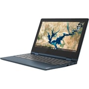 Lenovo IP Flex 3 Chrome 11M836 Laptop - 11.6inch HD / 64GB eMMC / 64GB RAM / Chrome OS / English Keyboard / Abyss Blue / International Version - [82KM0003US]
