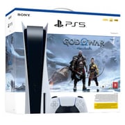 Sony PlayStation 5 Console (CD Version) God of War Ragnarok Bundle - Middle East Version