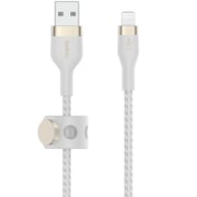 Belkin BoostCharge Pro Flex Lightning Cable 3m White