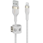 Belkin BoostCharge Pro Flex Lightning Cable 3m White