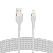 Belkin BoostCharge Pro Flex Lightning Cable 3m White
