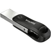 فلاشة ذاكرة سانديسك آي إكسباند USB3.0 بسعة  64 جيجابايت فضي / أسود SDIX60N-064G-GN6NN