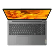 Lenovo Ideapad 3 (2021) Laptop - 11th Gen / Intel Core i5-1155G7 / 15.6inch FHD / 256GB SSD / 8GB RAM / Shared Intel Iris Xe Graphics / Windows 11 Home / English & Arabic Keyboard / Grey / Middle East Version - [82H8035BAX]