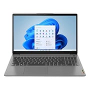 Lenovo IdeaPad 3 (2022) Laptop - 12th Gen / Intel Core i7-1255U / 15.6inch FHD / 512GB SSD / 8GB RAM / Shared Intel Iris Xe Graphics / Windows 11 Home / English & Arabic Keyboard / Grey / Middle East Version - [82RK006HAX]