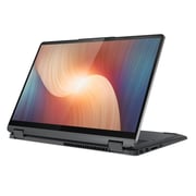 Lenovo Ideapad Flex 5 (2021) 2-in-1 Laptop - AMD Ryzen 7-5700U / 14inch WUXGA / 512GB SSD / 16GB RAM / Shared AMD Radeon Graphics / Windows 11 Home / English & Arabic Keyboard / Grey / Middle East Version - [82R90070AX]