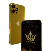 Caviar Luxury 24K Gold Customized iPhone 14 Pro Limited Edition 128 GB International Version - CrystalBrilliance