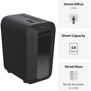 Fellowes LX65 Cross Cut Paper Shredder