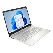 HP 15t-dy500 Laptop 12th Gen Core i7-1260P 4.7GHz 8GB 256GB SSD Intel Iris Xe Graphics Windows 11 Home 15.6inch HD Silver English Keyboard- International Version