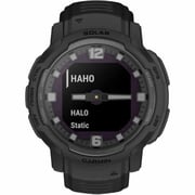 Garmin 010-02730-00 Instinct Crossover Solar Tactical Edition Smart Watch Black