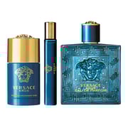Versace Eros M EDP 100 ml +Deodorant 75 ml +Miniature 10 ml Set