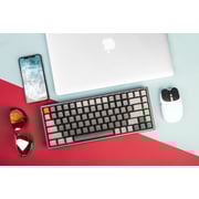 Keychron K2 ANSI 75% Layout 84 Key , Red Switch RGB Hot-Swap Aluminum Frame Gateron G Pro Mechanical Wireless Normal Profile Keyboard