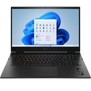 HP OMEN (2022) Gaming Laptop - 12th Gen / Intel Core i9-12900H / 17.3inch QHD / 1TB SSD / 32GB RAM / 16GB NVIDIA GeForce RTX 3080 Ti Graphics / Windows 11 Home / English & Arabic Keyboard / Black / Middle East Version - [17-CK1010]