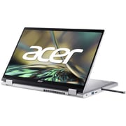 Acer Spin 3 (2022) Laptop - 12th Gen / Intel Core i5-1235U / 14inch FHD / 8GB RAM / 512GB SSD / Windows 11 Home / English & Arabic Keyboard / Pure Silver / Middle East Version - [SP314-55N-57QC]