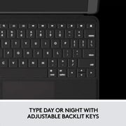 Glassology iPad 10.2/ Air 10.5 7th 8th 9th Gen 360 Detachable Keyboard with Screen Protector Black