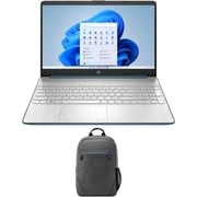 HP Laptop - AMD Ryzen 5 / 15.6inch FHD / 512GB SSD / 8GB RAM / Windows 11 / English & Arabic Keyboard / Blue / Middle East Version - [15S-EQ3009NE]