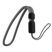 Spigen Universal Adjustable Hand Wrist Strap Phone Lanyard compatible with Apple Airpods Pro (2nd Generation) - Black & White