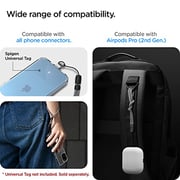 Spigen Universal Adjustable Hand Wrist Strap Phone Lanyard compatible with Apple Airpods Pro (2nd Generation) - Black & White