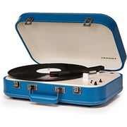 Crosley Coupe CR6026A Bluetooth Portable Turntable- Blue