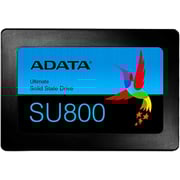 ADATA SU800 256GB 3D-NAND 2.5 Inch SATA III High Speed Read & Write up to 560MB/s & 520MB/s Solid State Drive - Black