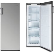 CHiQ 220 Liter Upright Freezer, No Frost, Reversible Doors, Fast Freezing, Vertical Handle, Big Drawers, Electronic Control, Silver - CSF220NSK1