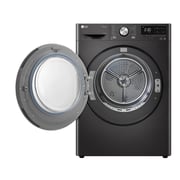 LG Front Load Automatic Condenser Dryer, 10.1Kg, Inverter, Black
