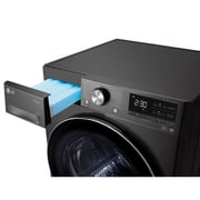 LG Front Load Automatic Condenser Dryer, 10.1Kg, Inverter, Black