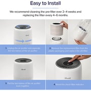 Levoit Core Mini Air Purifier Filter - LRF-C161-WAS