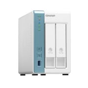 QNAP TS-231K 2 Bay Desktop NAS Enclosure - 1GB RAM, Annapurna Labs 4-core, 1.7GHz Processor
