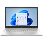 HP (2020) Laptop - 11th Gen / Intel Core i7-1165G7 / 15.6inch FHD / 512GB SSD / 16GB RAM / Windows 11 Home / English & Arabic Keyboard / Natural Silver / Middle East Version - [15-DW3394NE]
