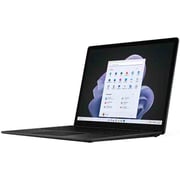 Microsoft Surface Laptop 5 (2022) - 12th Gen / Intel Core i7-1255U / 13.5inch PixelSense Display / 16GB RAM / 512GB SSD / Shared Intel Iris Xe Graphics / Windows 11 Home / English & Arabic Keyboard / Black / Middle East Version - [RBG-00039]