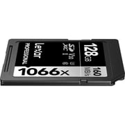 Lexar Professional 1066X SDXC UHS-I Memory Card 128GB Black LSD1066128G-BNNNG