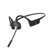 Shokz OpenComm Bone Conduction Open Ear Bluetooth Headset with Microphone - Black